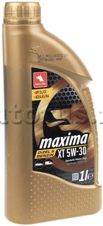 Petrol Ofisi MAXIMA XT 5W-30 синтетическое 1 л  (1120555YG PETROL OFISI)